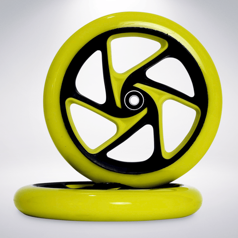 EXOOTER W1420VG 200mm (8") Polyurethane Replacement Scooter Wheels With Bearings.