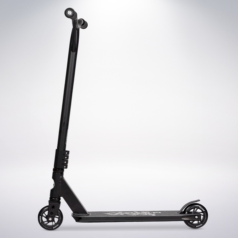 EXOOTER T3BK Trick Scooter With 110mm Aluminum Core Wheels In Black.