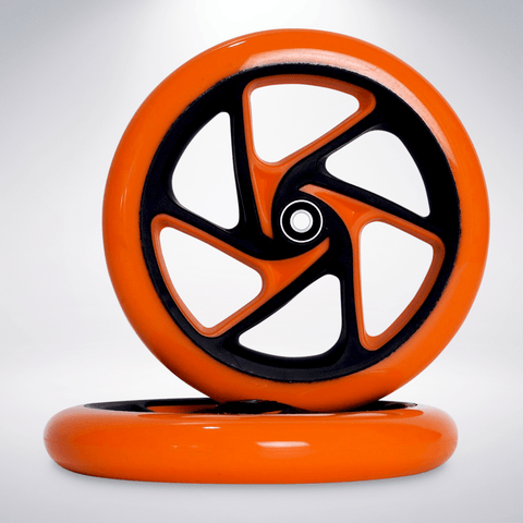 EXOOTER W1420VO 200mm (8") Polyurethane Replacement Scooter Wheels With Bearings.